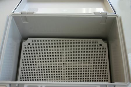 Bud Industries NBX-10986-PL, L11 X W0 X D11, NEMA Box, Plastic Internal Panel