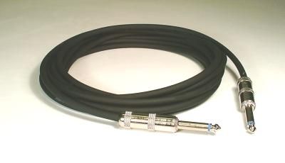 Whirlwind SN18R - Cable - Instrument, Classic, metal ends, 18.5', Accusonic+1, w/ 1 right angle male