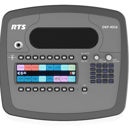 Telex RTS Intercom DKP-3016 F.01U.331.122 - 16 Lever Key Desktop. 2 Way Lever Keys (Talk / Listen Only) Omneo And Analog