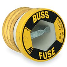 Bussmann W-1/2 - Buss Plug Fuse Type W, 051712200042