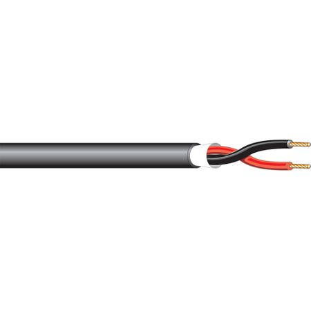 West Penn Wire AQ246BK1000 - 4C 14G STRD UNSHLD Aquaseal, Black 1000 ft
