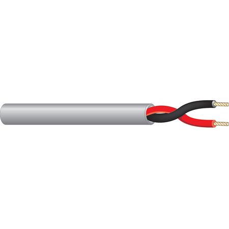 West Penn Wire 225RD1000 - 16/2 UTP CMR Commercial Speaker Cable 1000 ft. Red