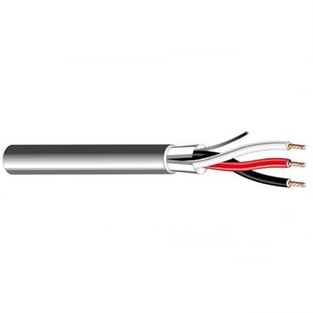 West Penn Wire 25300BGY0500 - 3 Cond. 22 Solid Bare Shielded Cmp