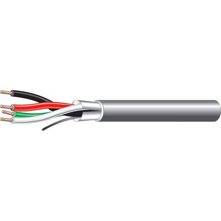 West Penn Wire 253855BGY0500 5C 22G Strd Shld Plen Ii