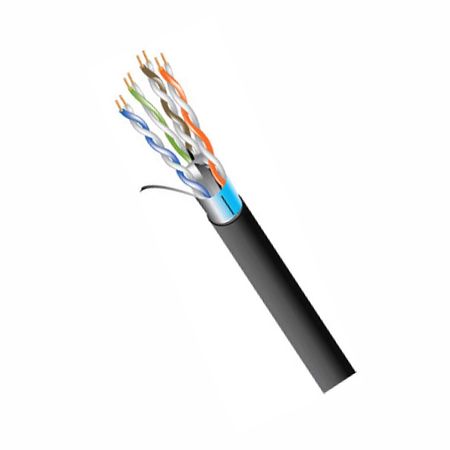 West Penn Wire 254246FWH1000 - 4Pr 23Awg Shld Cat 6 Cmp