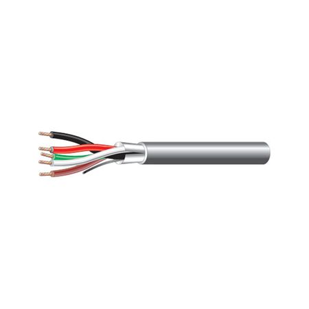 West Penn Wire 3262GY0500 5C 20G Strd Shld Pvc Jkt