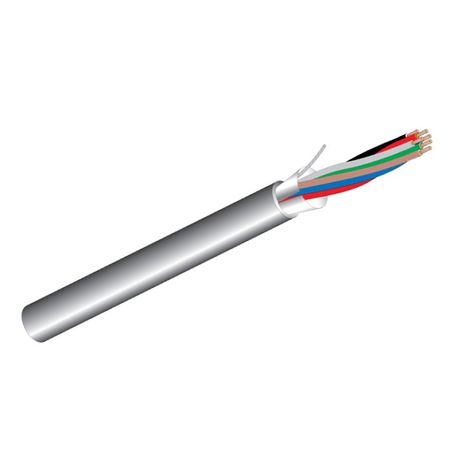 West Penn Wire 3281GY0500 7C 18G Strd Shld Pvc Jkt