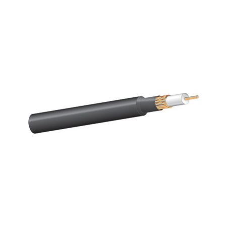 West Penn Wire 4806BK0500 Rg/6 18G 95% Outdr 2-Jkt