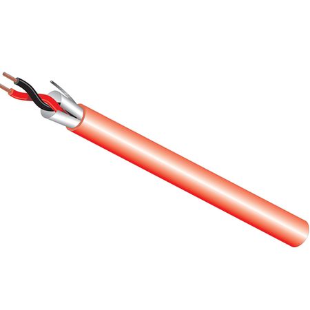 West Penn Wire 60990BBK0500 1P 16G Shld Fr Plenii