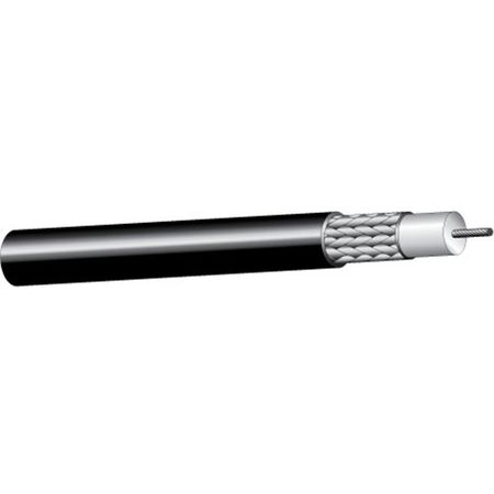 West Penn Wire 812BK0500 Rg/58 20G Str Foil/Tc Braid Jk