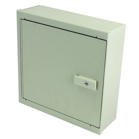 Whirlwind WFSD12X1KIT - Wall frame - 12" x 12" x 1",  with door (almond), WFS12X1, WFI1212B, 12" x 12" surface-mounted electrical box (almond)
