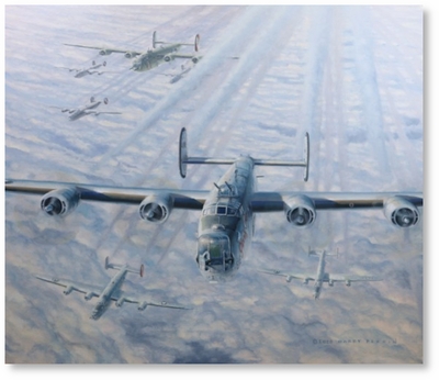 'Bout to Happen by Darby Perrin (B-24 Liberator)