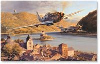 Eagles Over the Rhine by Robert Taylor