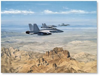 Hornets Over the Chocolate Mountains by R.G. Smith