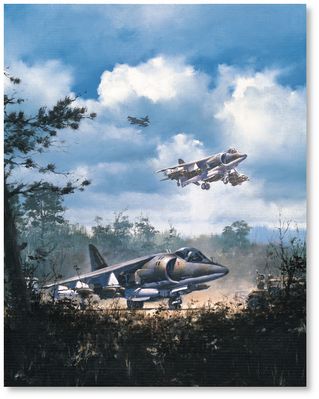 Marine Machine by R.G. Smith (AV-8B)