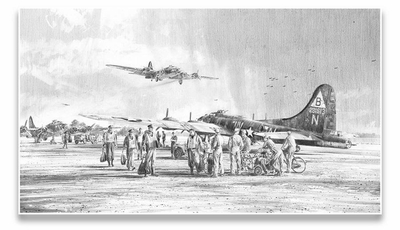 Returning from Schweinfurt by Robert Taylor