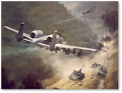 Tank Killer by R.G. Smith (A-10 Warthog)