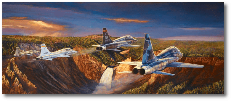 Tails of a Pilot Maker by Rick Herter (T-38 Talon)