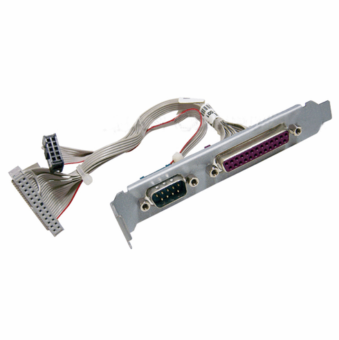 Parallel To Serial Adapter HP Dual Serial Parallel Port STD Bracket NEW 361670-001 Serial Parallel ...