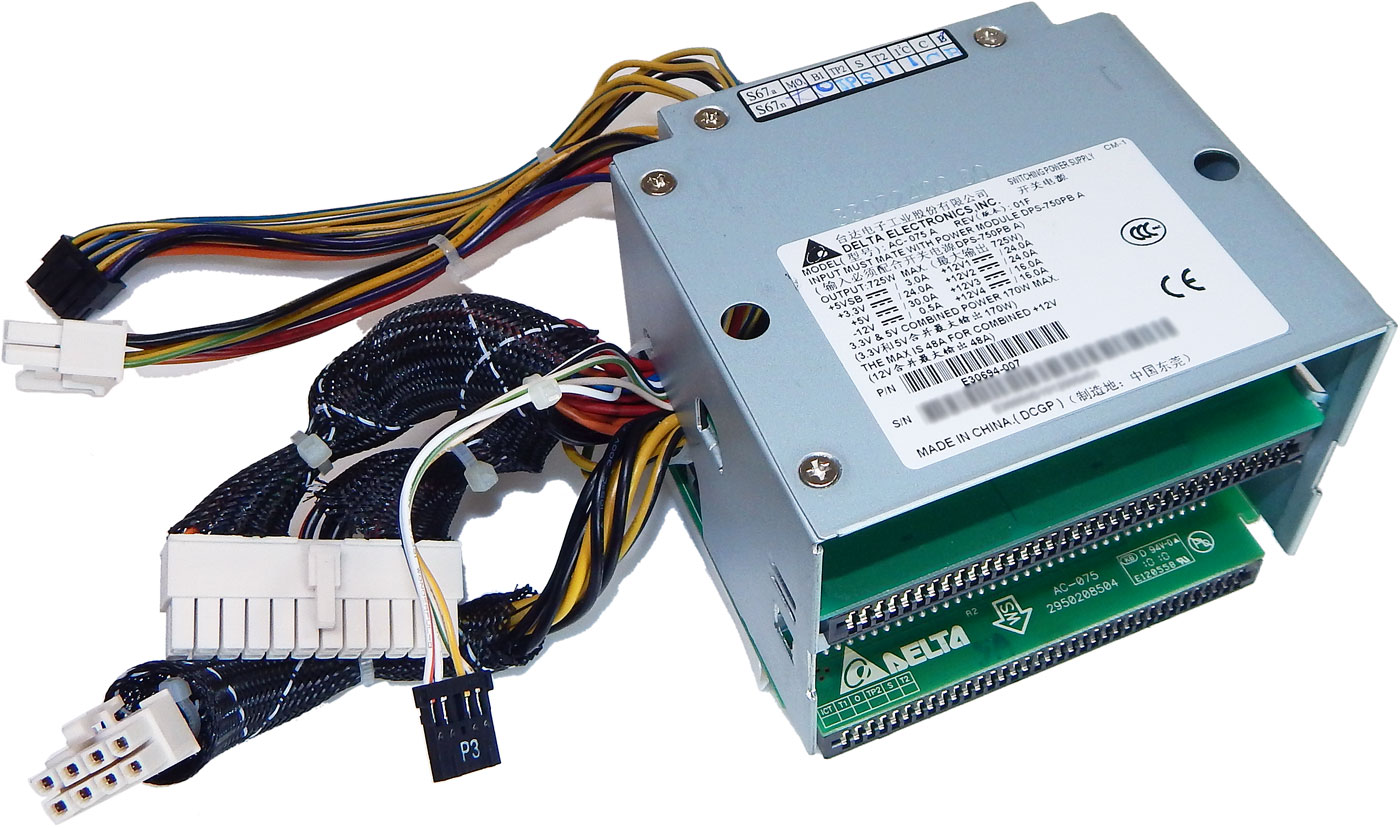 Intel AC075 725W Redundant Power Supply E30694007