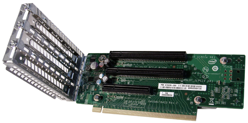 INTEL R2308GZ4GC 2U 3-Slot PCI-e Riser Board G15038-350