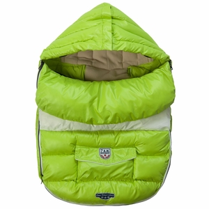 7 A.M. Enfant Baby Shield Footmuff, Medium - Neon Lime