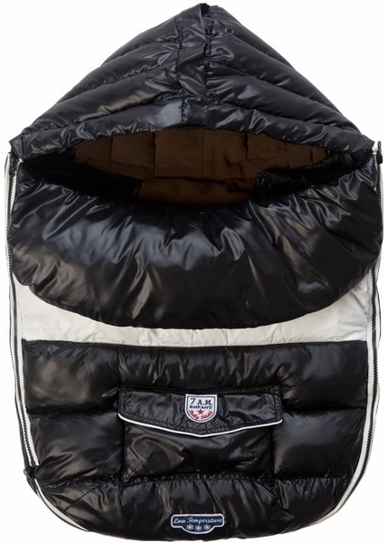 7 A.M. Enfant Baby Shield Footmuff, Medium - Black