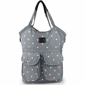 7 A.M. Enfant Barcelona Bag - Grey Dots