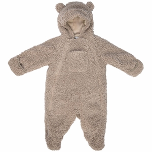 7 A.M. Enfant Jumpsuit Bebe - Teddy - Oatmeal Teddy (12-24m)