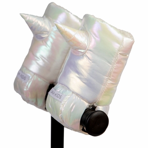 7 A.M. Enfant KIDS Warmmuffs - Unicorn - Iridescent (2T-4T)