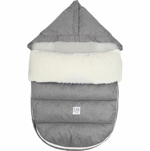 7 A.M. Enfant LambPOD Footmuff, Medium/Large (18M-3T) - Heather Grey