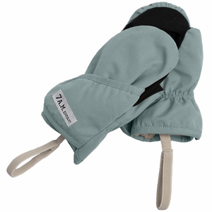 7 A.M. Enfant Mittens - Benji - Mirage Blue (12-24m)