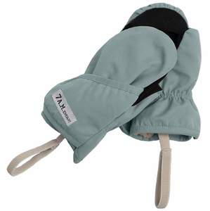 7 A.M. Enfant Mittens - Benji - Mirage Blue (6-12m)