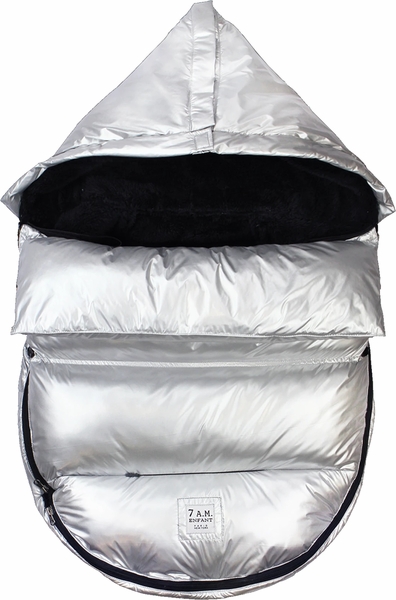 7 A.M. Enfant POD Footmuff, Medium/Large (18M-3T) - Glacier