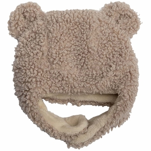 7 A.M. Enfant The Cub Hat - Teddy - Oatmeal Teddy (6-12m)