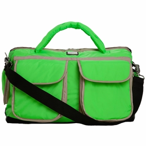 7 A.M. Enfant Voyage Bag, Small - Neon Green
