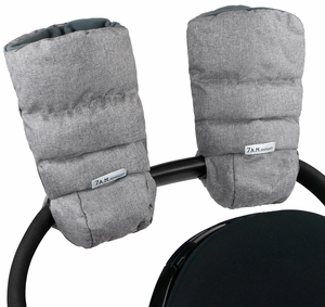 7 A.M. Enfant Warmmuffs - Heather Gray