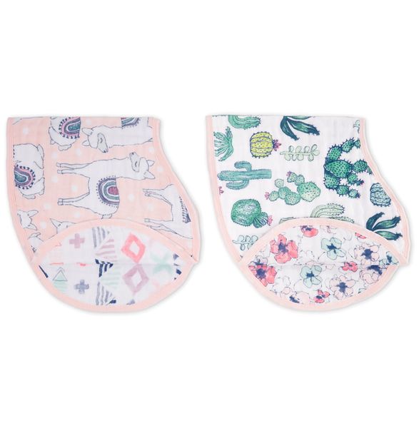 Aden + Anais Burpy Bibs, 2 Pack Trail Blooms