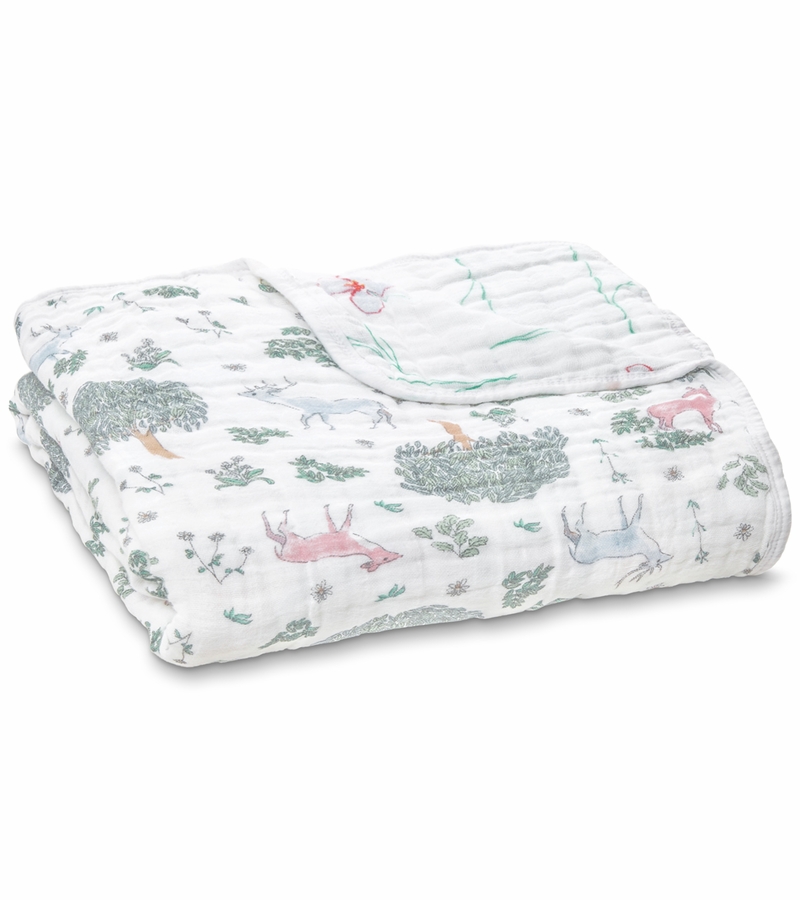Aden + Anais Classic Dream Blanket Forest Fantasy Deer