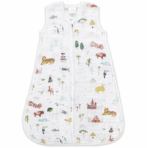 Aden + Anais Classic Sleeping Bag - Around the World - Large
