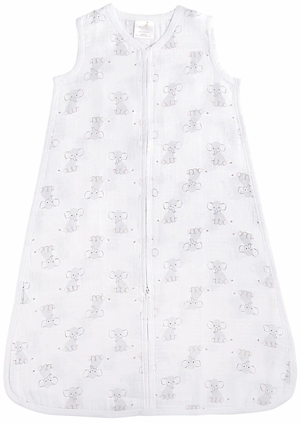 Aden + Anais Classic Sleeping Bag - Safari Babes Elephant - Medium
