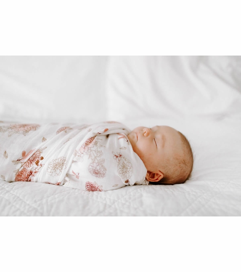 Aden + Anais Classic Swaddle Wraps, 4 Pack Dahlias