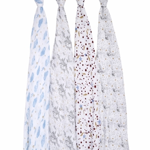 Aden + Anais Classic Swaddle Wraps, 4 Pack - Harry Potter Iconic