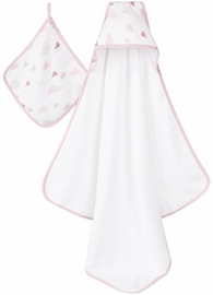 Aden + Anais Hooded Towel Set - Heart Breaker