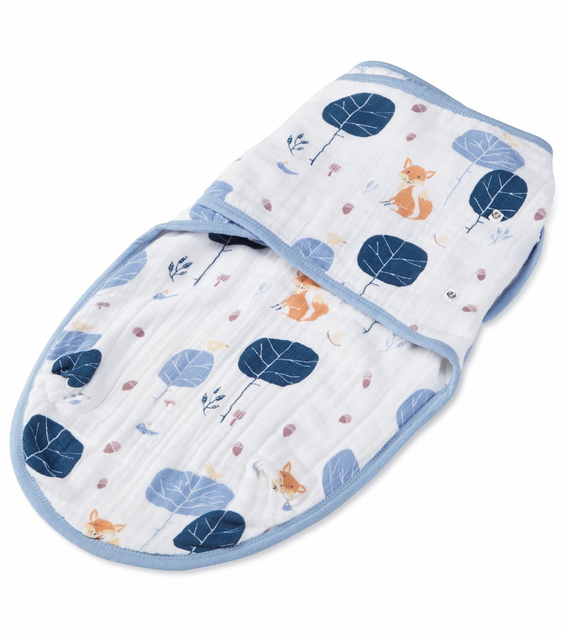 Aden + Anais Organic Easy Swaddle Into the Woods