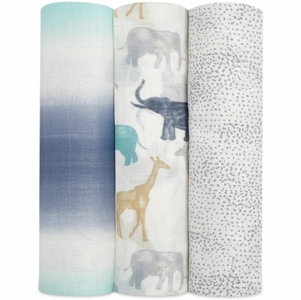 Aden + Anais Silky Soft Swaddle - 3 Pack - Expedition