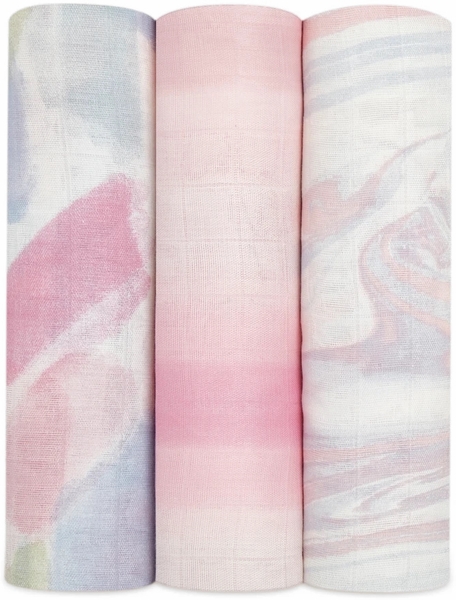 Aden + Anais Silky Soft Swaddle - 3 Pack - Florentine