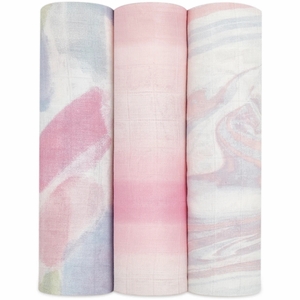 Aden + Anais Silky Soft Swaddle - 3 Pack - Florentine