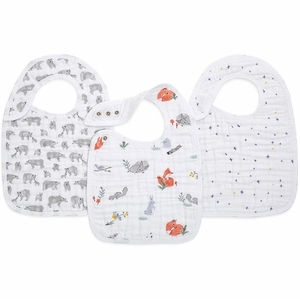 Aden + Anais Snap Bibs, 3 Pack - Naturally
