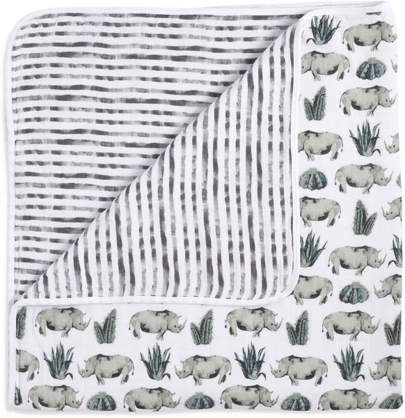 Aden + Anais White Label Dream Blanket Serengeti